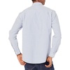 image:imageAmazon Essentials Mens RegularFit LongSleeve Casual Poplin Shirt Button Front Business Casual CollaredBlue White Vertical Stripe