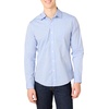 image:imageAmazon Essentials Mens RegularFit LongSleeve Casual Poplin Shirt Button Front Business Casual CollaredFrench Blue