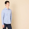 image:imageAmazon Essentials Mens RegularFit LongSleeve Casual Poplin Shirt Button Front Business Casual CollaredFrench Blue