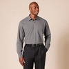 image:imageAmazon Essentials Mens RegularFit LongSleeve Casual Poplin Shirt Button Front Business Casual CollaredGrey
