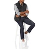 image:imageAmazon Essentials Mens RegularFit LongSleeve Casual Poplin Shirt Button Front Business Casual CollaredGrey Plaid