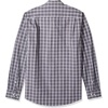 image:imageAmazon Essentials Mens RegularFit LongSleeve Casual Poplin Shirt Button Front Business Casual CollaredGrey Windowpane