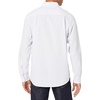 image:imageAmazon Essentials Mens RegularFit LongSleeve Casual Poplin Shirt Button Front Business Casual CollaredLavender White Vertical Stripe