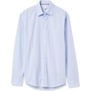 image:imageAmazon Essentials Mens RegularFit LongSleeve Casual Poplin Shirt Button Front Business Casual CollaredLight Blue