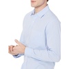 image:imageAmazon Essentials Mens RegularFit LongSleeve Casual Poplin Shirt Button Front Business Casual CollaredLight Blue