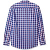 image:imageAmazon Essentials Mens RegularFit LongSleeve Casual Poplin Shirt Button Front Business Casual CollaredLight Blue Red Plaid