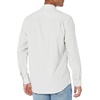 image:imageAmazon Essentials Mens RegularFit LongSleeve Casual Poplin Shirt Button Front Business Casual CollaredLight Grey White Checked