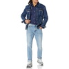 image:imageAmazon Essentials Mens RegularFit LongSleeve Casual Poplin Shirt Button Front Business Casual CollaredNavy