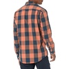 image:imageAmazon Essentials Mens RegularFit LongSleeve Casual Poplin Shirt Button Front Business Casual CollaredNavy Orange Buffalo
