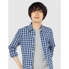 image:imageAmazon Essentials Mens RegularFit LongSleeve Casual Poplin Shirt Button Front Business Casual CollaredNavy White Plaid