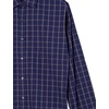 image:imageAmazon Essentials Mens RegularFit LongSleeve Casual Poplin Shirt Button Front Business Casual CollaredNavy Windowpane