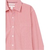image:imageAmazon Essentials Mens RegularFit LongSleeve Casual Poplin Shirt Button Front Business Casual CollaredRed Gingham