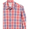 image:imageAmazon Essentials Mens RegularFit LongSleeve Casual Poplin Shirt Button Front Business Casual CollaredWashed Red Windowpane