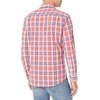 image:imageAmazon Essentials Mens RegularFit LongSleeve Casual Poplin Shirt Button Front Business Casual CollaredWashed Red Windowpane