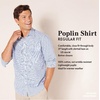 image:imageAmazon Essentials Mens RegularFit LongSleeve Casual Poplin Shirt Button Front Business Casual CollaredWhite