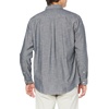 image:imageAmazon Essentials Mens RegularFit LongSleeve Lightweight Cotton Chambray Shirt with PocketsGrey