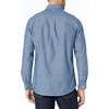 image:imageAmazon Essentials Mens RegularFit LongSleeve Lightweight Cotton Chambray Shirt with PocketsRinsed