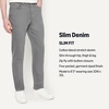 image:imageAmazon Essentials Mens Slim Fit Garment Dyed Five Pocket PantsCharcoal