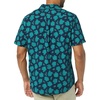 image:imageAmazon Essentials Mens SlimFit ShortSleeve Poplin ShirtNavyTeal  Palm