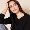 image:imageAmazon Essentials Womens 100 Cotton Crewneck Sweater Available in Plus SizeBlack