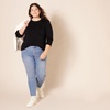 image:imageAmazon Essentials Womens 100 Cotton Crewneck Sweater Available in Plus SizeBlack
