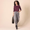 image:imageAmazon Essentials Womens 100 Cotton Crewneck Sweater Available in Plus SizeBurgundy