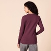 image:imageAmazon Essentials Womens 100 Cotton Crewneck Sweater Available in Plus SizeBurgundy