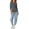 image:imageAmazon Essentials Womens 100 Cotton Crewneck Sweater Available in Plus SizeCharcoal Heather