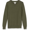 image:imageAmazon Essentials Womens 100 Cotton Crewneck Sweater Available in Plus SizeOlive