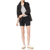 image:imageAmazon Essentials Womens 5 Inseam Drawstring Elastic Waist Linen Blend Summer ShortsBlack
