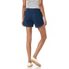 image:imageAmazon Essentials Womens 5 Inseam Drawstring Elastic Waist Linen Blend Summer ShortsDark Blue