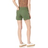 image:imageAmazon Essentials Womens 5 Inseam Drawstring Elastic Waist Linen Blend Summer ShortsMilitary Green
