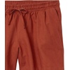 image:imageAmazon Essentials Womens 5 Inseam Drawstring Elastic Waist Linen Blend Summer ShortsTerracotta