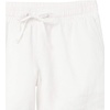 image:imageAmazon Essentials Womens 5 Inseam Drawstring Elastic Waist Linen Blend Summer ShortsWhite