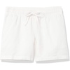 image:imageAmazon Essentials Womens 5 Inseam Drawstring Elastic Waist Linen Blend Summer ShortsWhite