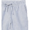 image:imageAmazon Essentials Womens 5 Inseam Drawstring Elastic Waist Linen Blend Summer ShortsWhite Stripe
