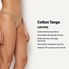 image:imageAmazon Essentials Womens Cotton Jersey Tanga Underwear Pack of 6Washed Bronze
