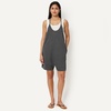 image:imageAmazon Essentials Womens OversizedFit Sleeveless RomperCharcoal Heather