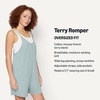 image:imageAmazon Essentials Womens OversizedFit Sleeveless RomperLight Sage Green