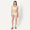 image:imageAmazon Essentials Womens Scoop Neck Swim Crop TopLight Yellow