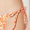 image:imageAmazon Essentials Womens Tie Side Bikini BottomRust Orange Abstract Palms