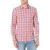Washed Red Windowpane