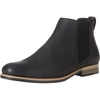 image:imageAmazon Essentials Mens Slip On Chelsea Ankle BootBlack Suede