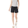 image:imageAmazon Essentials Womens 5 Inseam Drawstring Elastic Waist Linen Blend Summer ShortsBlack