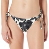 image:imageAmazon Essentials Womens Tie Side Bikini BottomCream Black Floral