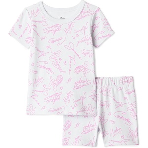 image:imageAmazon Essentials Disney Unisex Toddlers and Babies Short Sleeve Pajama SetPrincess Signature