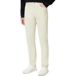 image:imageAmazon Essentials Mens Slim Fit Garment Dyed Five Pocket PantsIvory