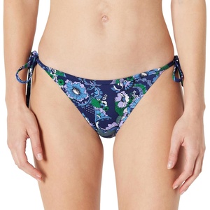 image:imageAmazon Essentials Womens Tie Side Bikini BottomDeep Blue Paisley