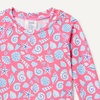 image:imageAmazon Essentials Girls Long Sleeve Rash Guard ThreePiece Bikini Swim SetBright PinkShells
