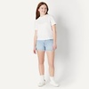 image:imageAmazon Essentials Girls Medium Stretch MidRise CutOff Jean ShortsIced Blue Light Wash